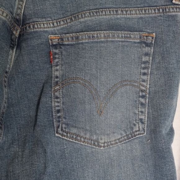 Levis 515 Jeans 16S Womens 38 x 31 Nouveau Boot Cut Stretch Blue Vintage 2004 - Picture 11 of 15